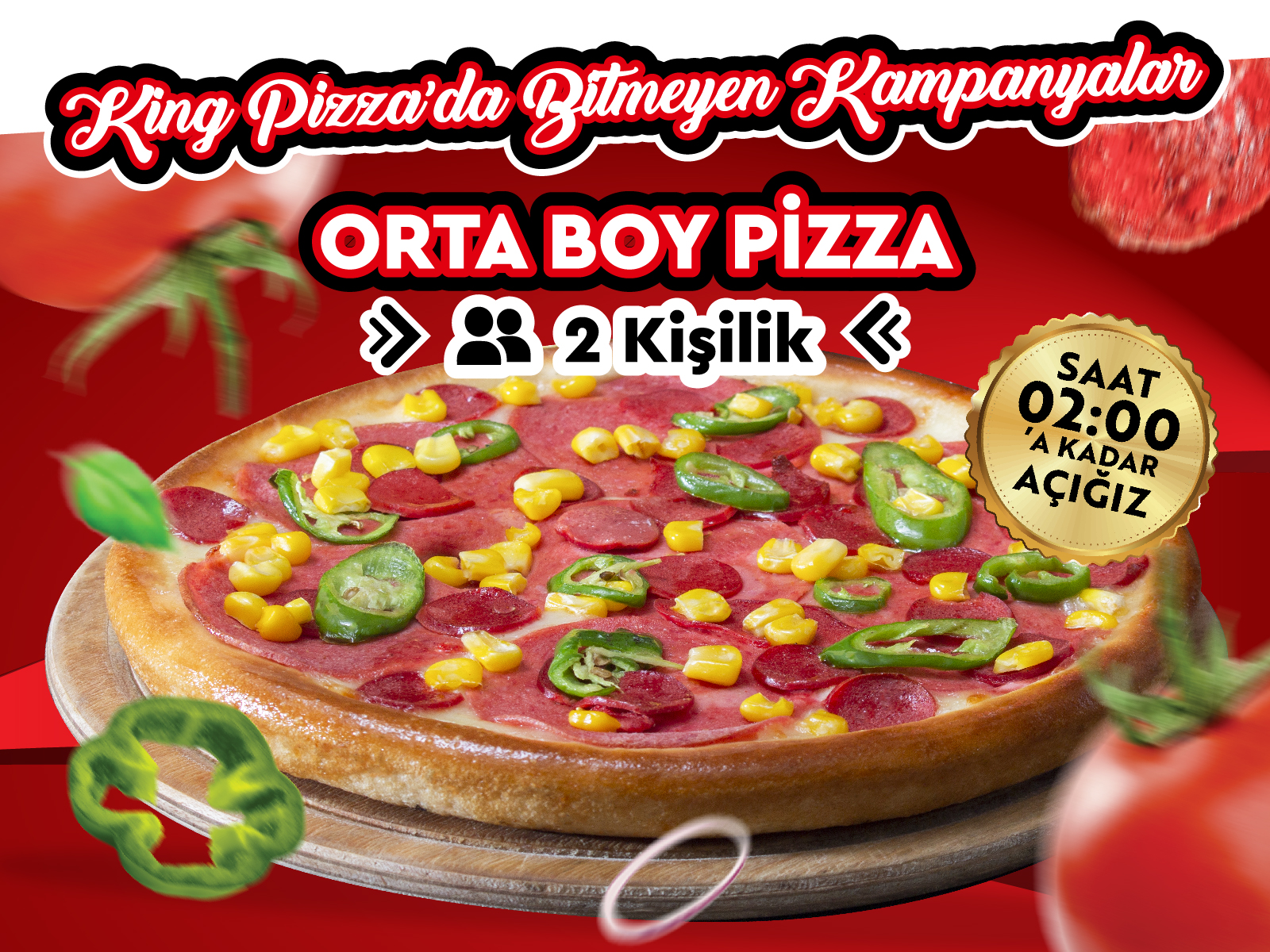 Orta Boy Pizza